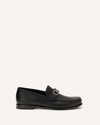 Ferragamo Gancini ornament Loafers Male 8.5