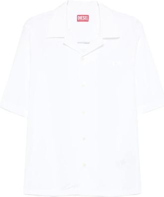 Diesel Heren, Overhemden, Wit, Maat: M