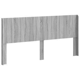 vidaXL Cabecero Gris Sonoma Madera De Ingenier&iacute;a Vidaxl