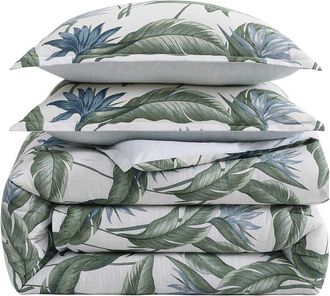 Tommy Bahama Birds Of Paradise Texture Cotton Comforter Set