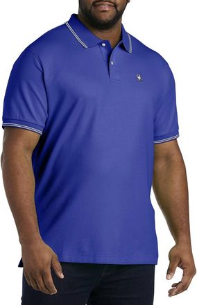 Psycho Bunny Logan Pique Polo Top In Blue