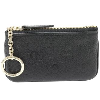 Gucci Tweedehands leren portemonnees - Heren - Vintage Accessoires - Zwart - ONE Size - Vintage