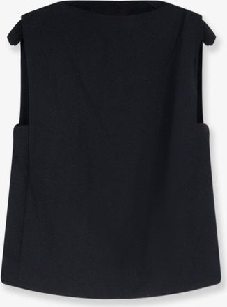 Vince Top con drappeggio asimmetrico - VINCE. - gender_Woman