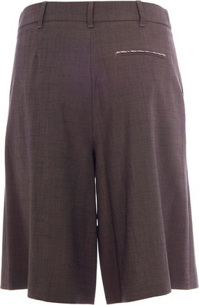 Liu Jo Womens Bermuda Shorts Pepe Melange Polyester