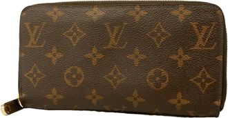 Louis Vuitton Brown Long Wallet (Bi-Fold) (Pre-Owned)