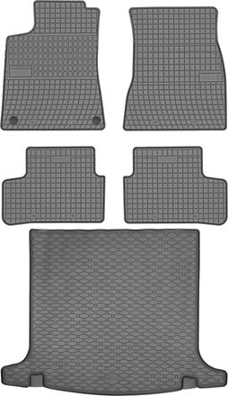 OEM Mercedes Cla X118 Shooting Brake / Kombi Desde 05.2019 Set - Alfombrillas De Goma Para Coche + Alfombrilla Para Maletero