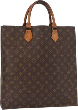 Louis Vuitton Pre-owned Tote Bags, female, Brown, Size: ONE SIZE Pre-owned Vintage Canvas Tote Bag
