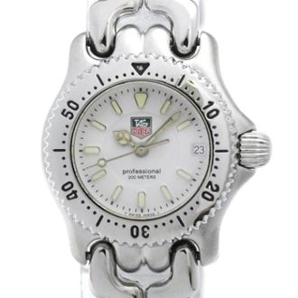 Tag Heuer Pre-owned Sel Wg 1412 Polshorloge - Dames - Vintage Horloges - Wit - ONE Size - Vintage