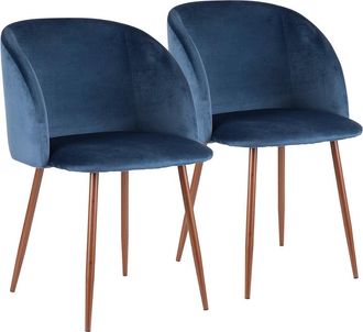 LumiSource Set of 2 Fran Dining Chairs