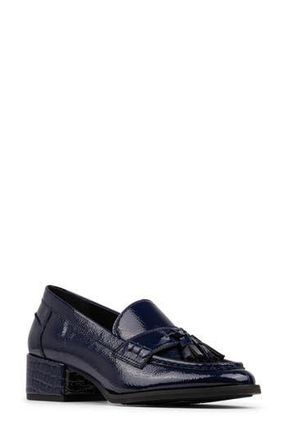 Donald J Pliner Tassel Loafer Pump in Navy at Nordstrom Rack, Size 6.5