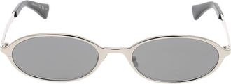 Saint Laurent Zonnebril - unisex - Accessoires - Grijs - Maat: ONE Size