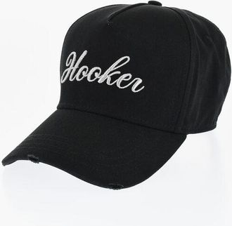 Dsquared2 Cotton Cap with Lurex Embroidery size Unica