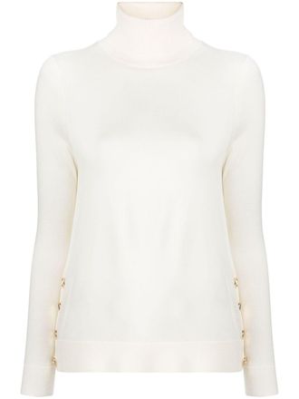 Michael Michael Kors Maglione con bottoni decorativi - Bianco