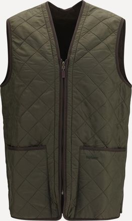 Barbour Gilet Polarquilt trapuntato con zip Man M