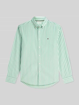 Tommy Hilfiger Regular Fit Freizeithemd aus reiner Baumwolle in Hellgruen, Gr&ouml;&szlig;e XXL