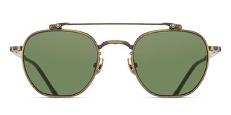 Matsuda M3148 AG Mens Sunglasses Gold Size 48