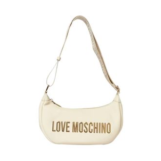 Love Moschino Shoulder Bags, female, Beige, Size: ONE SIZE Love Moschino Bags.. Ivory
