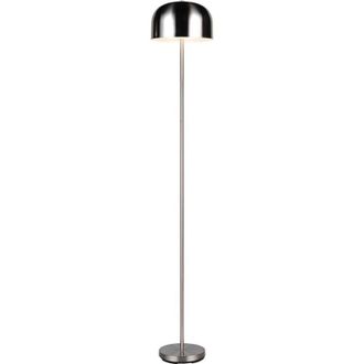 Trio Leuchten Lampada da terra LED ricaricabile, metallo, nichel opaco, H 147 cm, Jeff