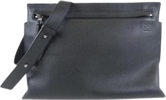 Loewe Pre-owned Shoulder Bag - Dames - Vintage Schoudertas - Zwart - ONE Size - Leer - Vintage