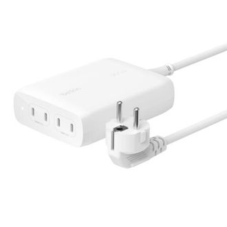Belkin Boostcharge Pro Port&aacute;til, Smartphone, Tableta Blanco Corriente Alterna Carga R&aacute;pida Interior