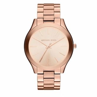 Michael Kors Pink Lady Quartz Horloge van RVS - Dames - Horloges - Roze - ONE Size - Accessoires