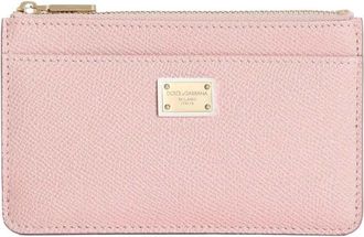 Dolce & Gabbana Geldb&ouml;rse mit Logo-Plakette