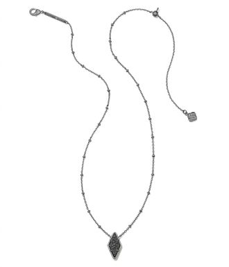 Kendra Scott Womens Kinsley Necklace In Grey