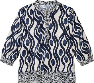 2-Biz Overhemden, Dames, Veelkleurig, 2Xl, Blouses