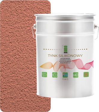 OEM Yeso De Silicona Exterior Color Salm&oacute;n Oscuro 1,5 Mm Pr&eacute;mium 15 Kg