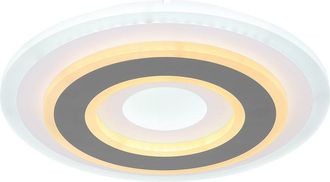Globo Lighting Plaf&oacute;n - Sabatino - Blanco - Metal - &Oslash; 30cm - Led - - Globo