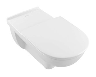 Villeroy & Boch Cubeta O.novo Vita 360 X 700 Mm, Directflush, Modelo Suspendido, Salida Horizontal, Porcel&aacute;nico Sanitario Blanco Antibac Ceramicplus