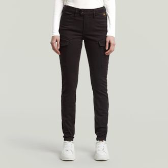 G-Star Blossite G-Shape Army High Skinny Broek - Zwart - Dames