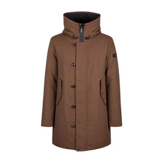 Peuterey Parkas - Heren - Mantels - Bruin - Maat: XL