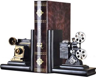 OEM Sujetalibros Antiguos Y Robustos, Prensas Para Libros Para Oficina, Estudio, Cd, Dvd, Decoraci&oacute;n (proyector De C&aacute;mara)