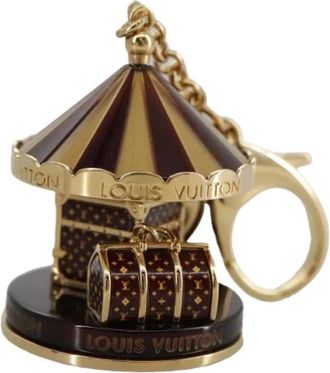 Louis Vuitton Pre-owned Accessories, female, Yellow, Size: ONE SIZE Pre-owned Metal Key-Holder