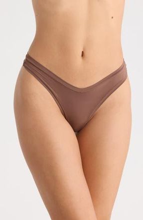 Florence By Mills Soft Flex Thong in Chestnut at Nordstrom Rack, Size Xx-Small