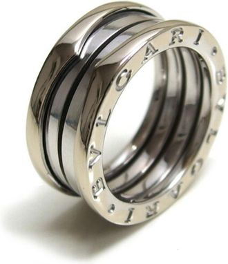 Bulgari White Gold (18K) Band Ring (Pre-Owned)