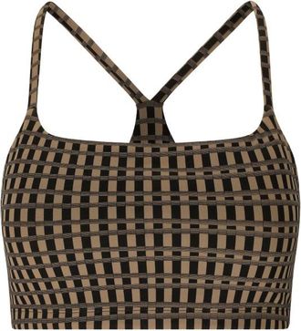 ENDURANCE Fleurie Printed Sports Bra Sport-BH f&uuml;r Damen | braun