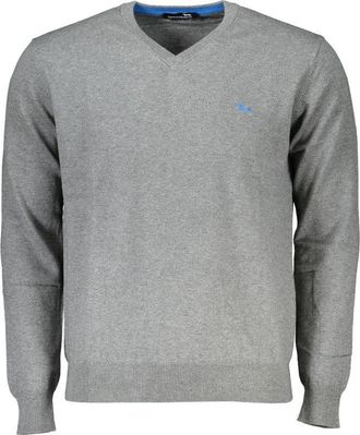 Harmont & Blaine Grigio Cotton Mens Mens Sweater