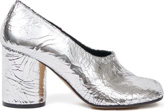 Maison Margiela Pumps Tabi Broken Morror 80mm - Argento