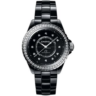 Chanel J12 Automatisch Zwart Keramisch Horloge - Dames - Horloges - Zwart - ONE Size - Accessoires
