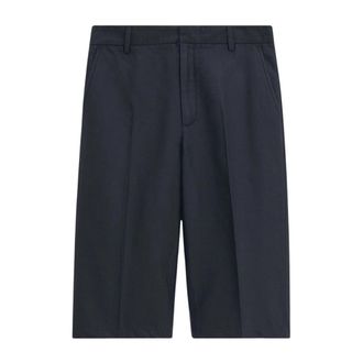 Filippa K Rechte Katoen Linnen Shorts - Dames - Korte Broeken - Zwart - M - Katoen - Korte Broeken