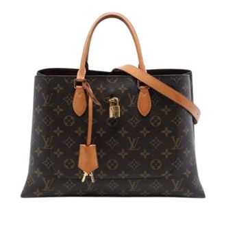 Louis Vuitton Pre-owned Borsa a Mano con Fiore - - Pre-owned - Donna - Marrone - ONE SIZE