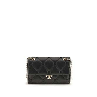 Tory Burch Black Napa Leather / Calf Bos Taurus Shoulder Womens Bag
