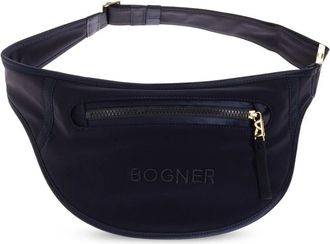Bogner Karla Tas met geborduurd logo - unisex - Tassen - Zwart - Maat: ONE Size Polyamide