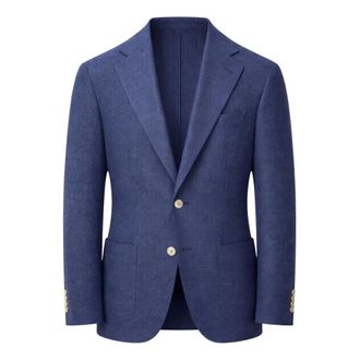 Eleventy Blazers, male, Blue, Size: M Giacca Monopetto