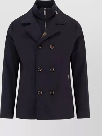 Moorer double-breasted technical blazer