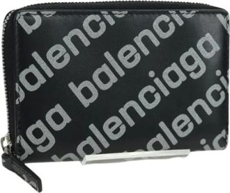 Balenciaga Pre-owned Wallets, female, Black, Size: ONE SIZE Pre-owned Vintage Coin Purse