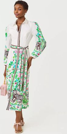 Lilly Pulitzer Luanne Stretch Midi Shirtdress