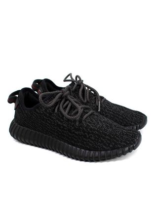 adidas Adidas Yeezy Pirate Black Boost 350 Trainers Size 41.5